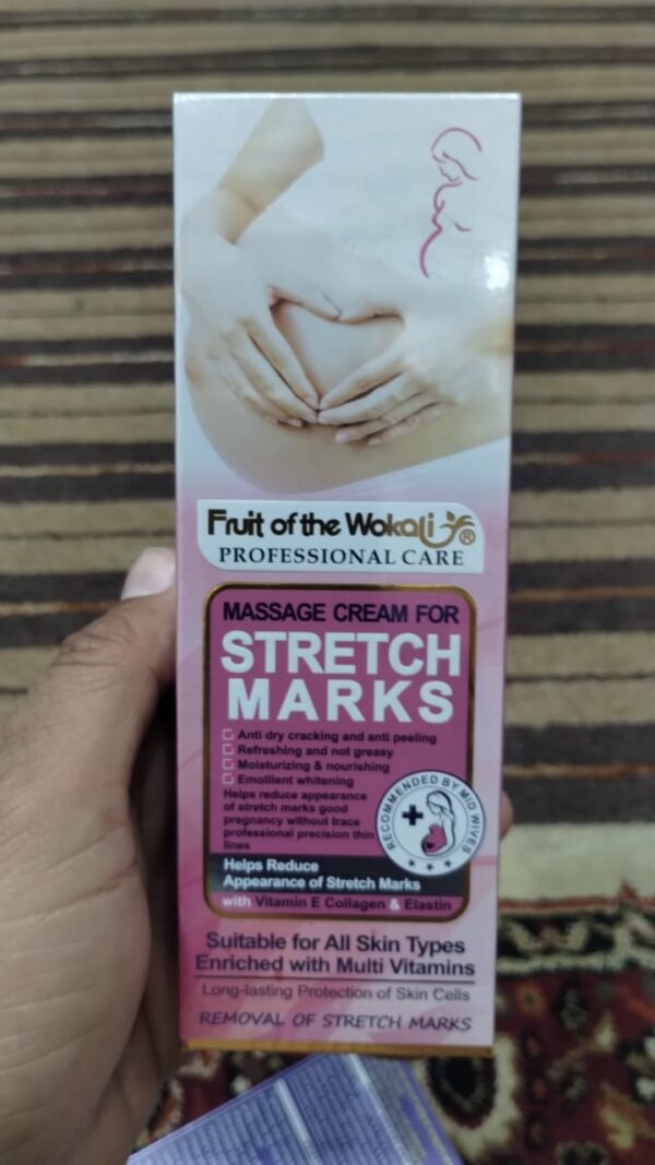 fruit of the wokali maternity stretch marks cream 130ml for all skin type | best cream - Image 4