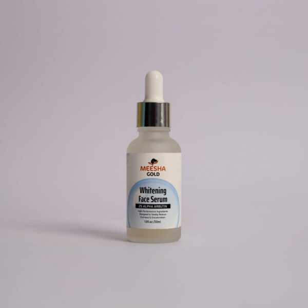 meesha gold whitening face serum | best quality face serum for all types of skin | 30ml | original - Image 3