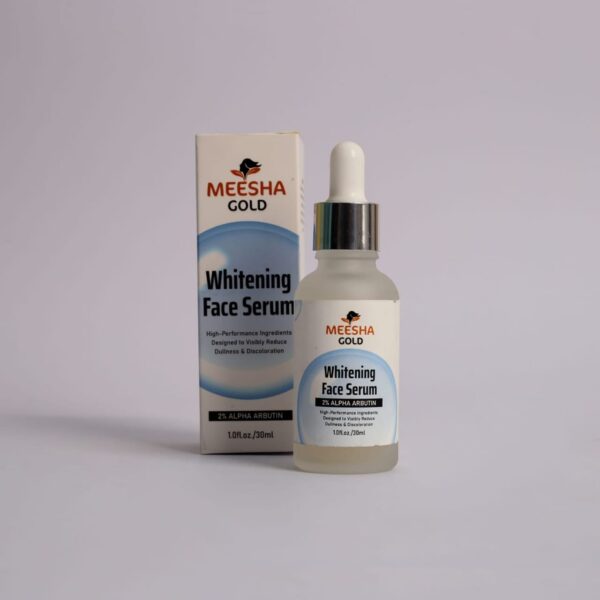 meesha gold whitening face serum | best quality face serum for all types of skin | 30ml | original - Image 2
