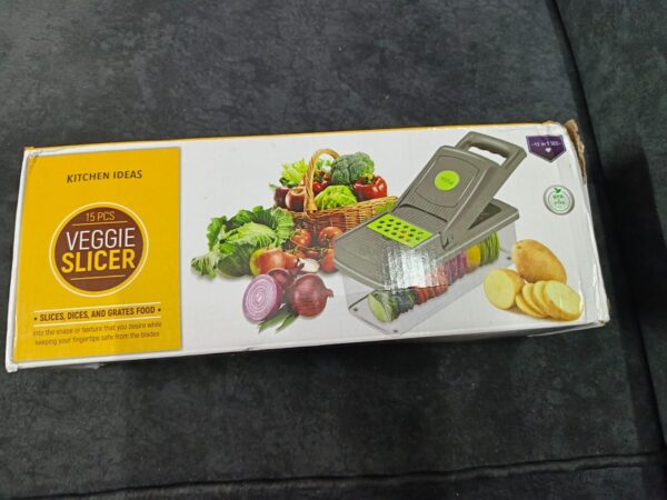 multifunctional vegetable slicer cutter shredders slicer with basket fruit potato chopper carrot grater - Image 9