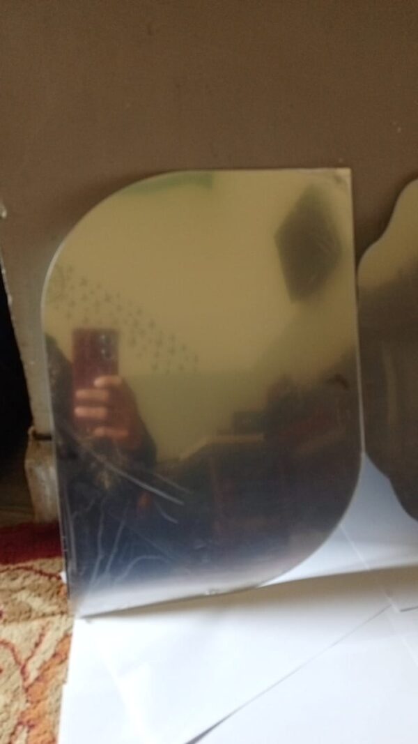 1pcs decorative wave shaped mirror /wavy mirror, long wave mirrors for home decors - Image 2