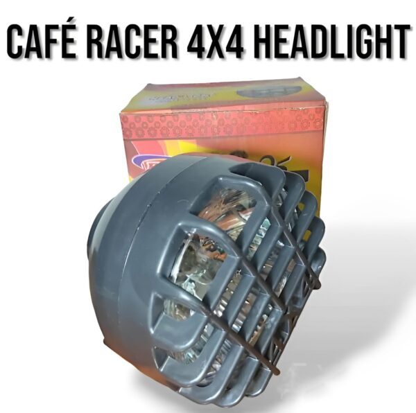 cafe racer headlight for 70cc and 125cc bikes simple to set up headlight for bikes - Image 2