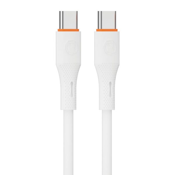 e-02plus 60w usb c to usb c cable pd fast charge mobile phone cord for xiaomi huawei samsung macbook poco3 type c to type c cable ( random color ) - Image 2