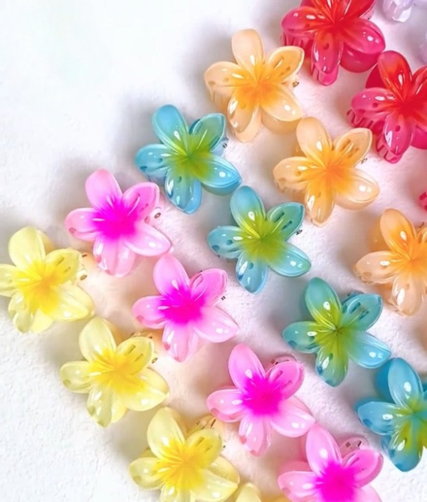 pack off 06 mini sunflower fashion girl hair clip | hair clip for women | best quality hair clip ( random color ) - Image 6
