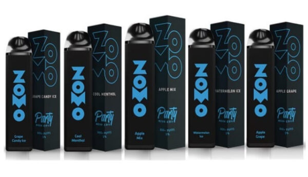 zomo party mesh coil pod – 800 puffs – 5% nicotine – 2.6ml e-liquid – 500mah battery – random flavour | vape for smokers | pod for smoking ( random flavor )(without display) - Image 3