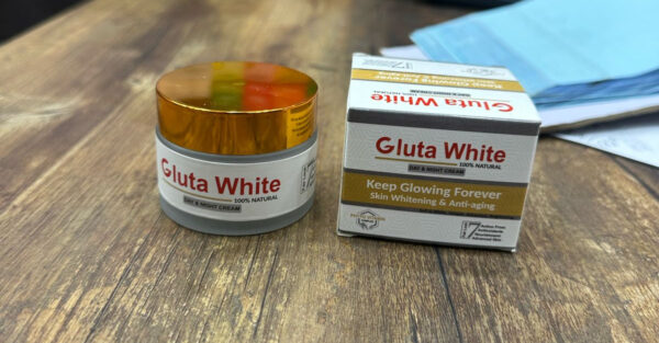 gluta white extreme stronger light up and anti-aging day & night cream | 50gram - Image 5