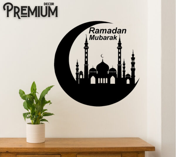 ramzan mubarak islamic calligraphy 3d wooden wall decorative gift stylish design office living room i decorating items - Image 7