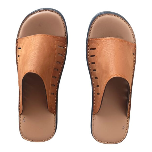 sp 02 cow leather pure leather and tyre sole stylish softy for men summer collection | best quality chappal - Image 7