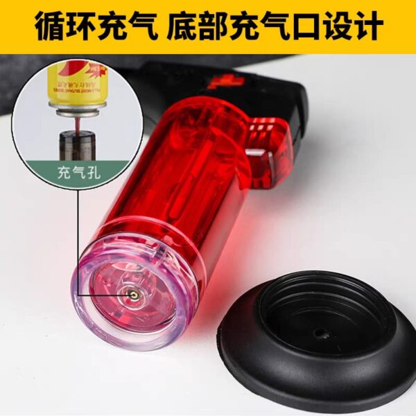refillable torch cigar lighter | best quality cigar lighter | hard plastic lighter ( random color ) ( without box ) - Image 7