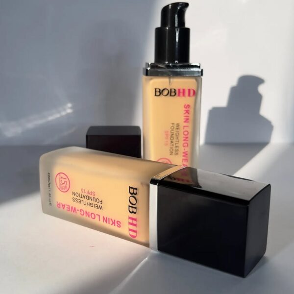 bob creamy high coverage foundation | shine and moisturize | best quality foundation 40ml