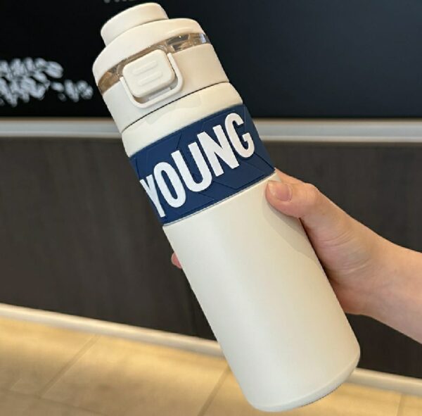 imported stainless steel young sipper insulated bottle | best quality bottle 650ml - Image 3