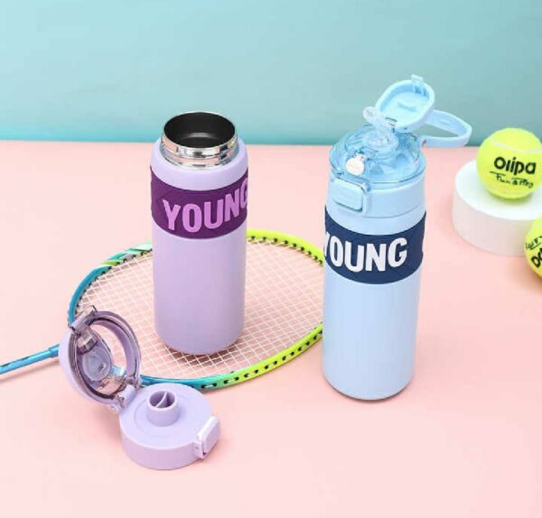imported stainless steel young sipper insulated bottle | best quality bottle 650ml - Image 7