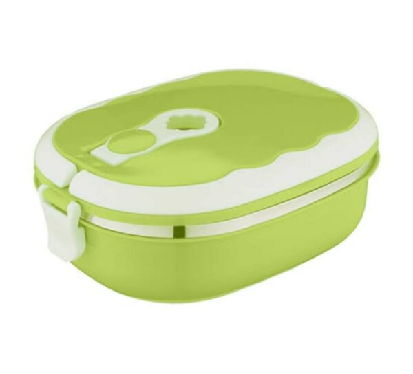 stainless steel insulated square lunch box for children, kids and adult | portable picnic storage | school student food container - Image 5