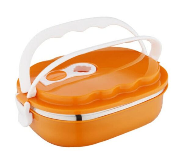 stainless steel insulated square lunch box for children, kids and adult | portable picnic storage | school student food container - Image 6