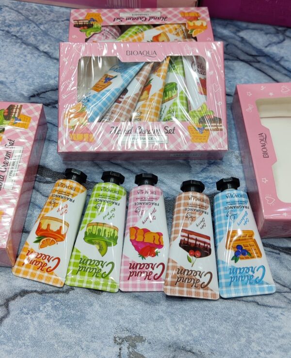 pack of 05 - bio aqua hand cream set | best quality hand cream set | cream for skin - Image 12