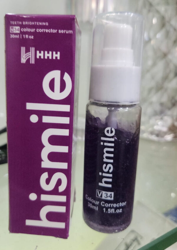 hhh teeth brightening hismiles v34 colour corrector serum 30ml - Image 2