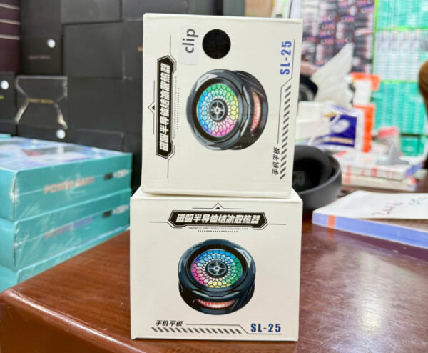 sl-25 15w high power mobile phone original cooler radiator with magnetic/clip, fast ice cooling, and rgb led light - Image 13