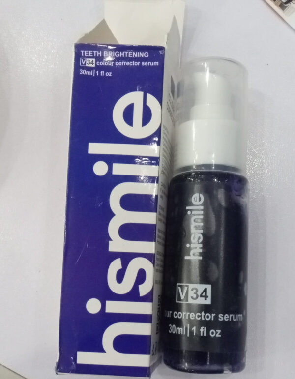 teeth brightening hismiles v34 colour corrector serum - 30ml - Image 2