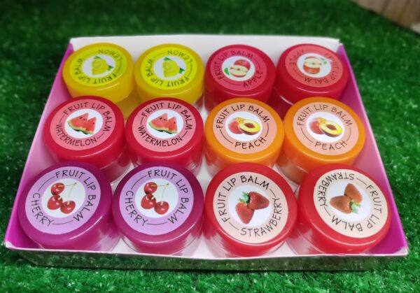 fruity delight lip balm, glossy finish for soft, hydrated lips ( random color ) - Image 11