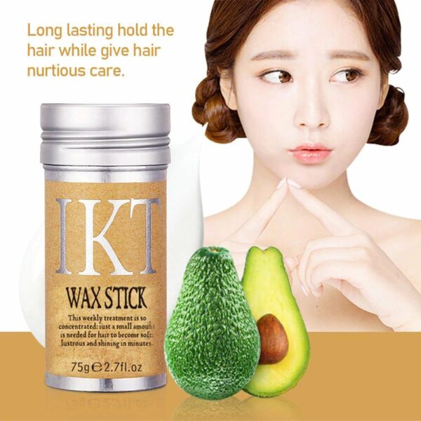 ikt hair wax stick gel cream styling hair frizz fixed fluffy children men and women styling wax edge control