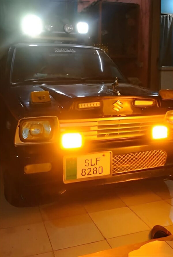 5 function led head light | 15 led fog bike headlight beam for cg 125 and all 70cc bikes | best quality headlight - Image 3
