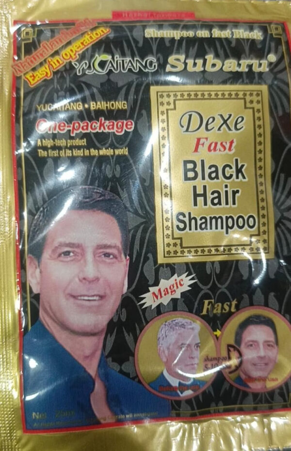 1 piece cobor hair color natural black shampoo | hair color shampoo for men & women | best quality shampoo 25g - Image 5