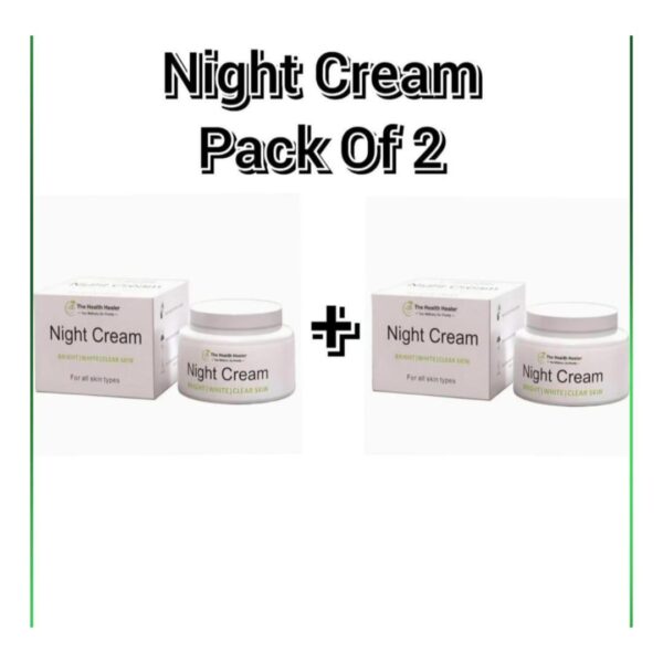 pack of 2 the health healer night cream 50 gram | best quality cream | night cream - Image 2