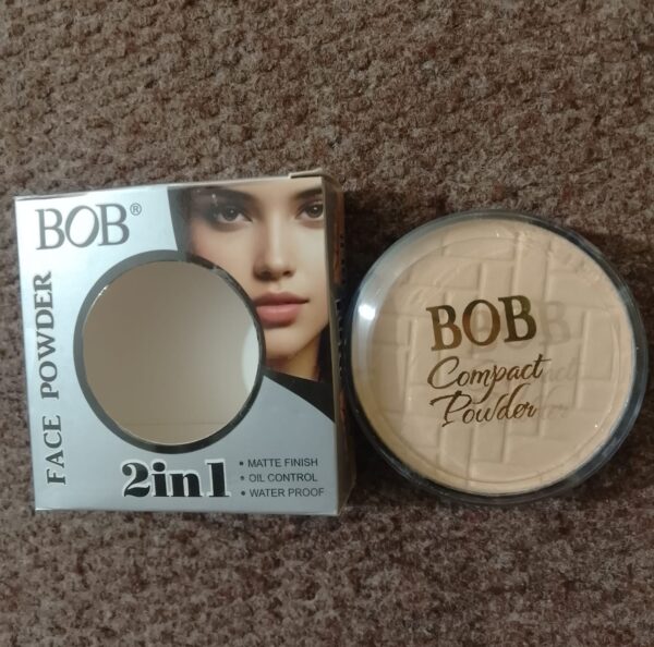bob 2 in 1 face powder | waterproof & oil control | best face powder for your skin - Image 2