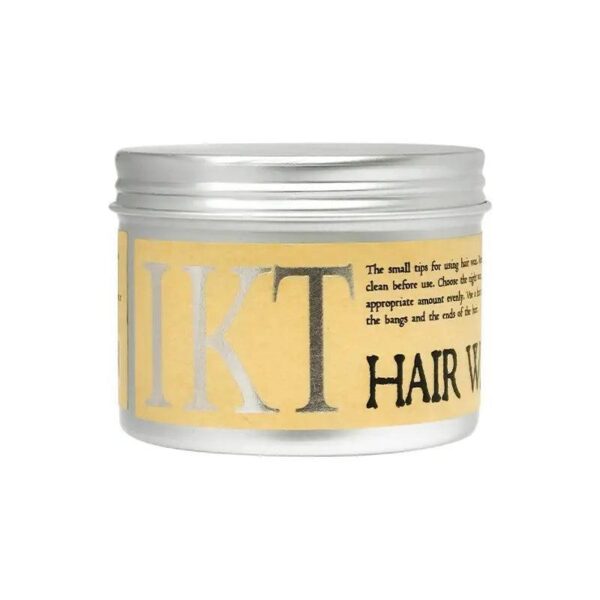ikt hair styling gel wax | styling hair frizz fixed fluffy  men styling wax edge control 130g - Image 4