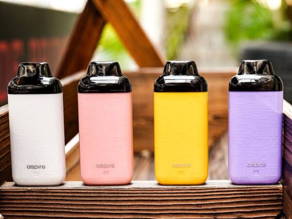 aspire flexus fit pod kit system - 850mah battery, 3.5ml cartridge, auto draw, type-c charging ( random color ) - Image 2