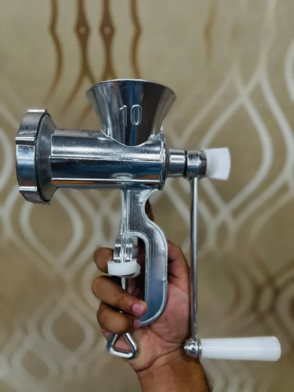 aluminium meat mincer grinder (keema machine) - Image 6