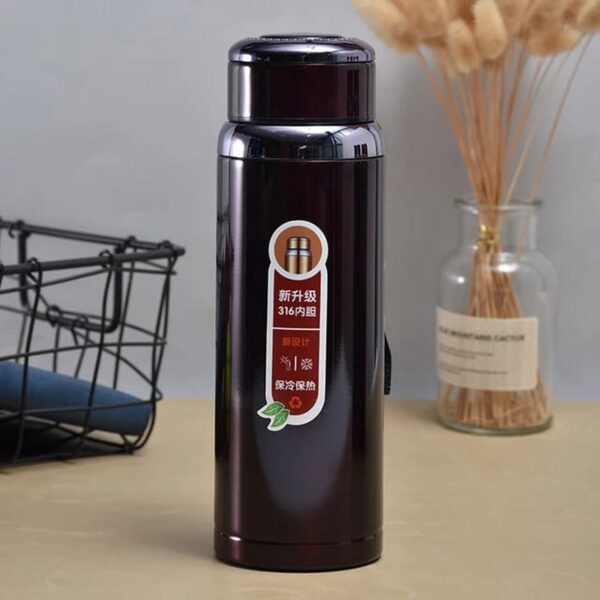 stainless steel vacuum thermos flask bottle 800ml  (random colors) - Image 6