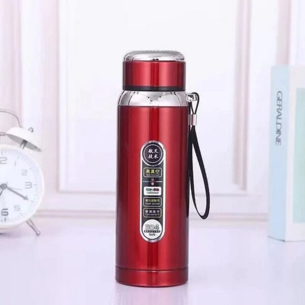 stainless steel vacuum thermos flask bottle 800ml  (random colors) - Image 4