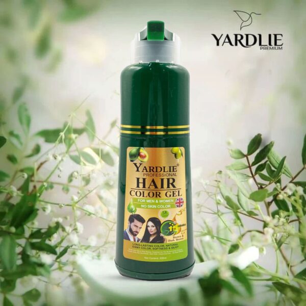 yardlie hair color gel ammonia-free hair color gel nourishing & strengthening hair color gel
