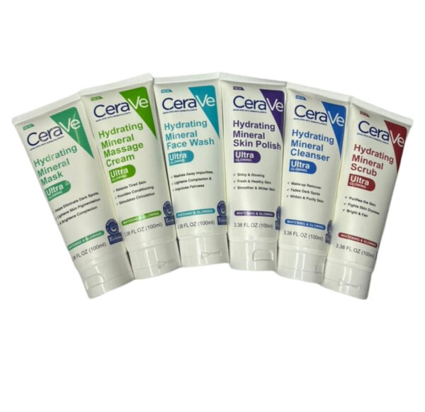 pack of 6 cerave hydrating mineral facial kit | best quality hydrating mineral facial kit - Image 6