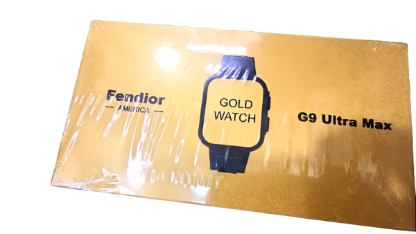 fendior g9 ultra max gold color edition smart watch (random color) - Image 9