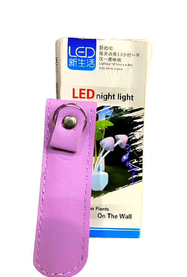 big deal pack of 2 - ear wax cleaner & mushroom led night light (random color)