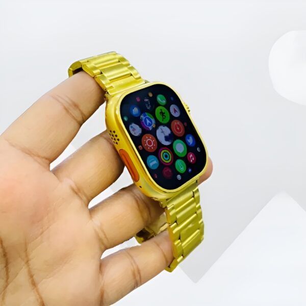 fendior g9 ultra max gold color edition smart watch (random color) - Image 6