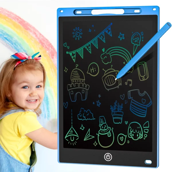 lcd writing tablet 10.5" inch  multicolor electronic graphics tablet writing board lcd writing pad drawing tablet handwriting paperless notepad graphic board for kids