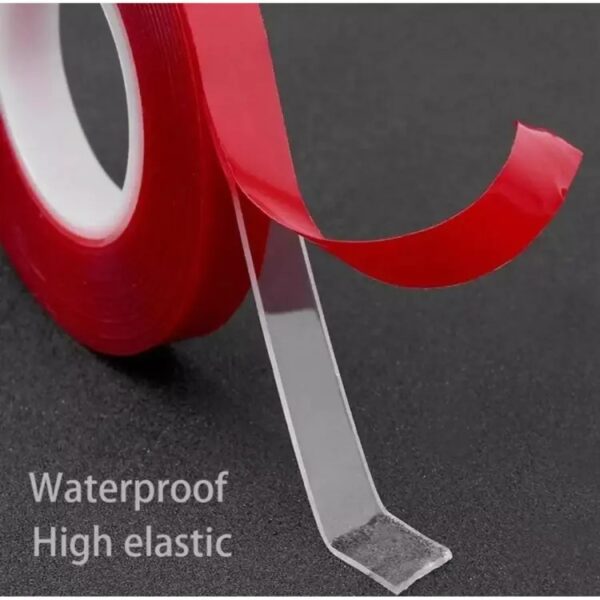 double sided tape heavy duty transparent strong adhesive removable tape 10mm x 10m