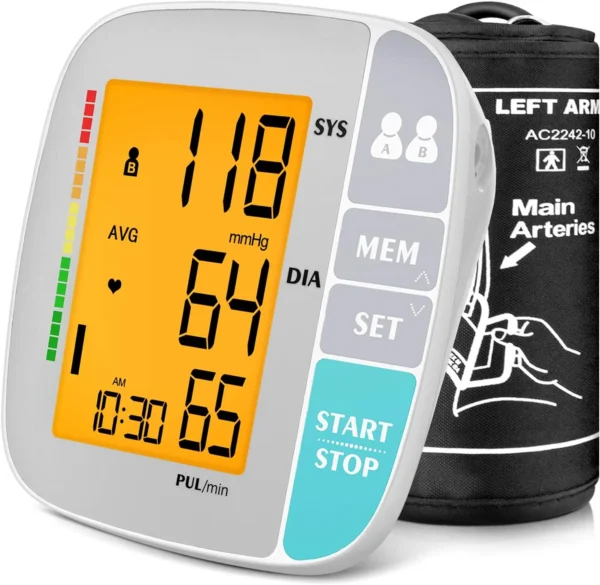 tmb-1873 electric blood pressure monitor arm type / automatic digital accurate upper arm bp machine - Image 7