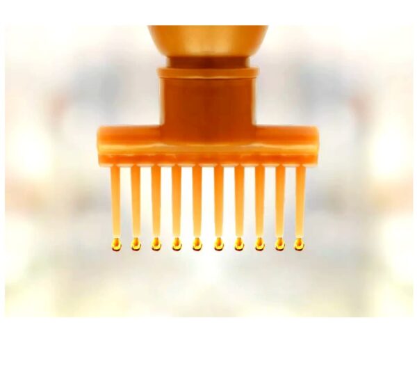 hair oil applicator bottle, root oiling comb bottle for hair coloring, shampoo, oiling and dye ( empty bottle) - Image 4