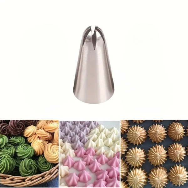 2d cake pastry piping nozzle | cake decoration icing tips nozzle (1 pc)