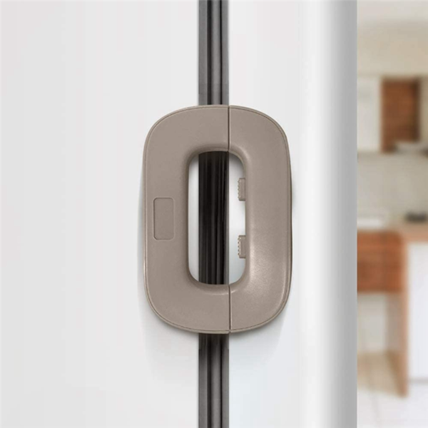 home refrigerator door lock, child proof refrigerator door lock (random color) - Image 4