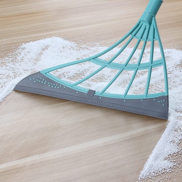 washroom and kitchen wiper with rubber squeegee (random color)
