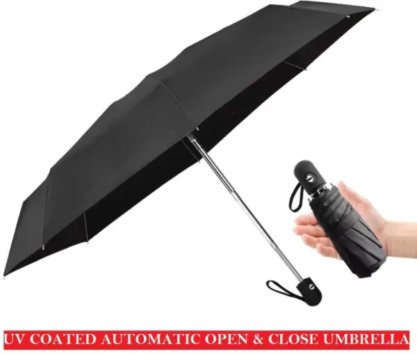 portable folding umbrella for men and women - random colors - Image 8