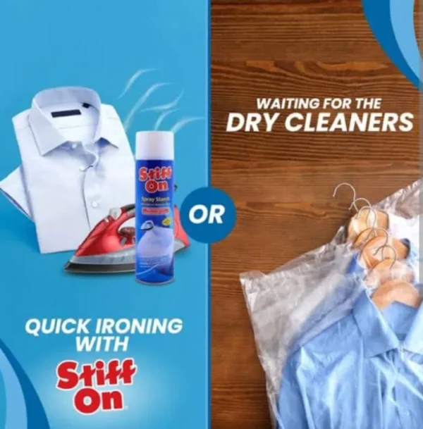 fabric starch spray  stiff on for crisp and fresh clothes - 567gram - Image 4