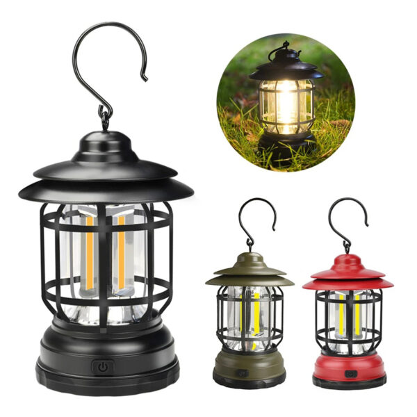 portable camping lantern lights | best quality camping light lantern | travel flashing rechargeable camping light ( random color ) - Image 6