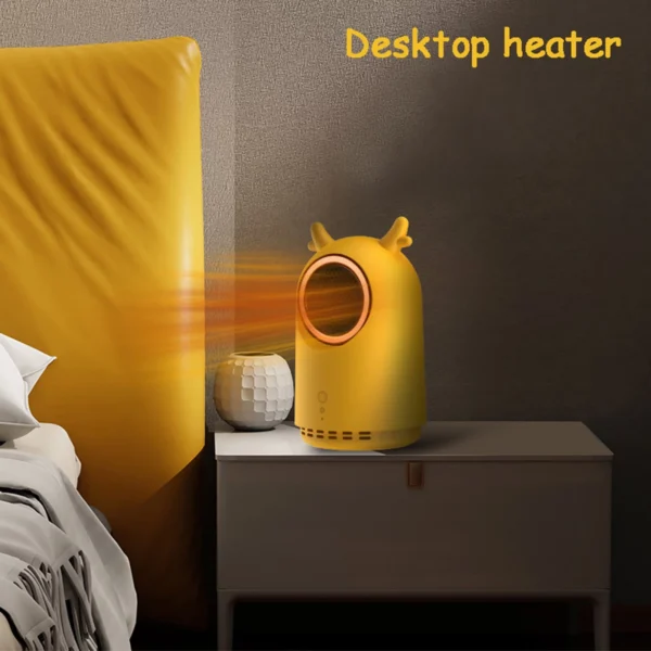 deer design electric room heater,  air warmer fan blower heater ,portable fan heater for home & office - Image 8