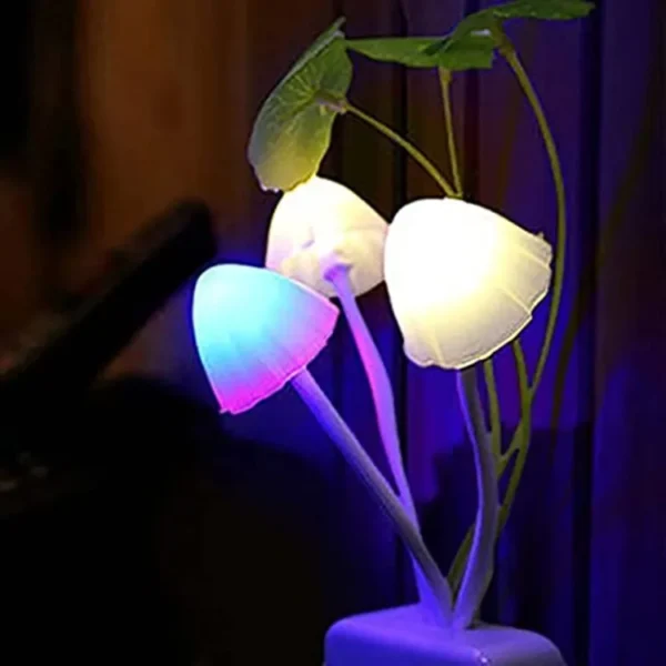 mushroom led night light for home  ( random color ) - Image 8